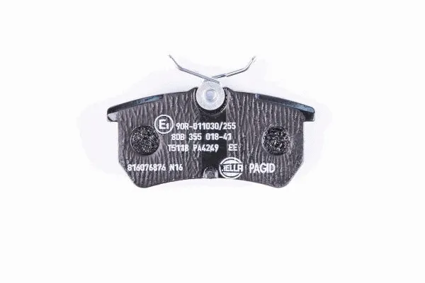 Brake Pad Set, disc brake (8DB 355 018-411)