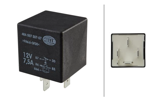 Relay, main current