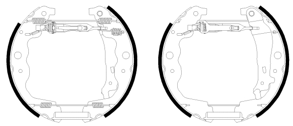 Brake Shoe Set (8DB 355 022-561)