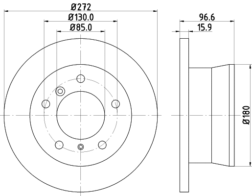 Brake Disc (8DD 355 111-891)