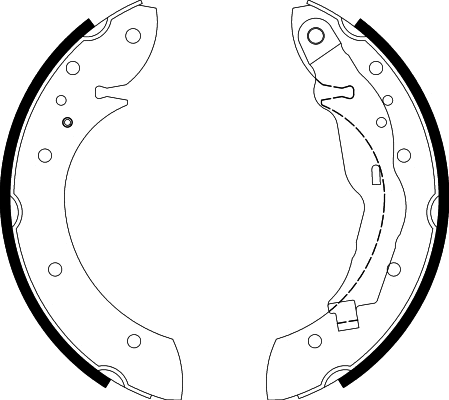 Brake Shoe Set (8DB 355 001-241)