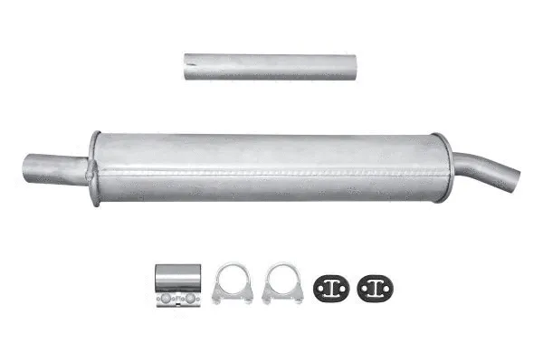 Front Muffler (8LB 366 020-681)