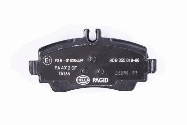 Brake Pad Set, disc brake (8DB 355 018-881)