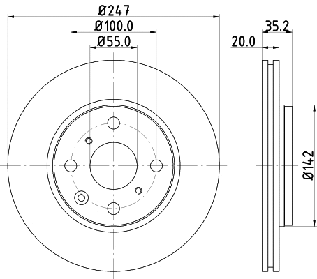 Brake Disc (8DD 355 112-311)