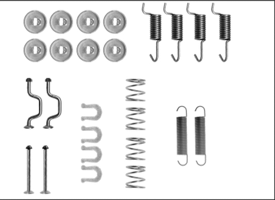 Accessory Kit, parking brake shoes (8DZ 355 206-151)