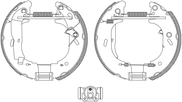 Brake Shoe Set (8DB 355 004-141)