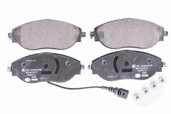 Brake Pad Set, disc brake (8DB 355 021-971)