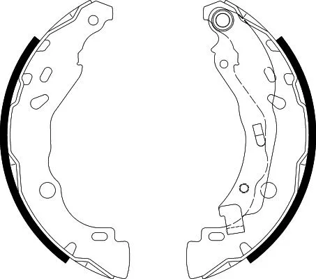 Brake Shoe Set (8DB 355 020-081)
