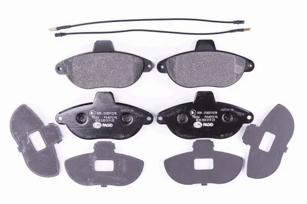 Brake Pad Set, disc brake (8DB 355 019-251)