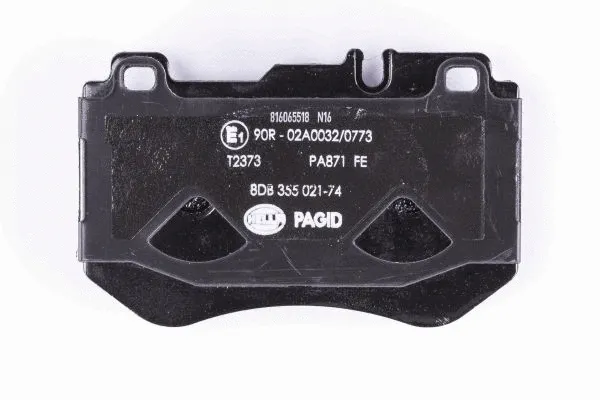 Brake Pad Set, disc brake (8DB 355 021-741)