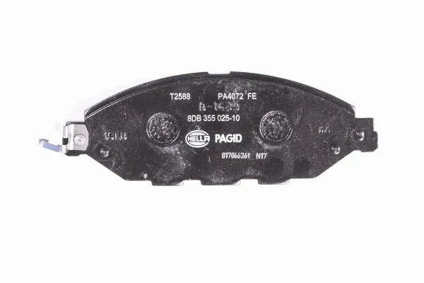 Brake Pad Set, disc brake (8DB 355 025-101)