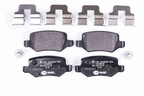 Brake Pad Set, disc brake (8DB 355 018-531)