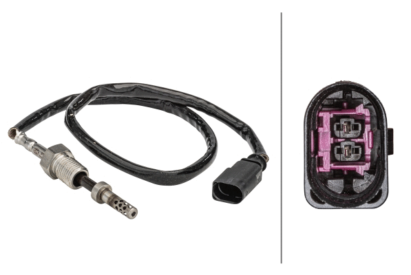 Sensor, exhaust gas temperature (6PT 358 181-141)
