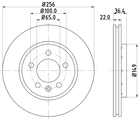 Brake Disc (8DD 355 106-751)