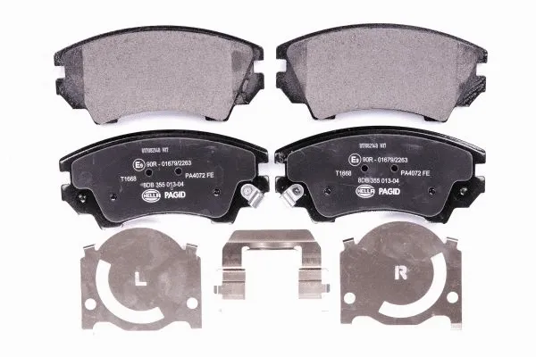 Brake Pad Set, disc brake (8DB 355 013-041)