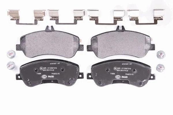 Brake Pad Set, disc brake (8DB 355 014-221)