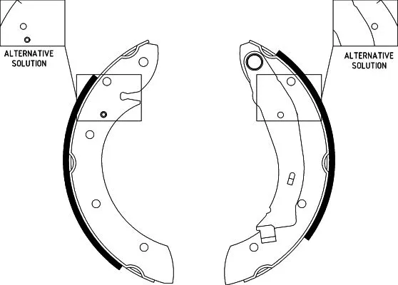 Brake Shoe Set