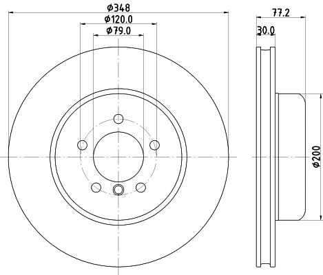 Brake Disc (8DD 355 133-511)