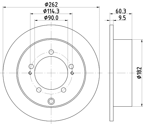 Brake Disc (8DD 355 112-941)