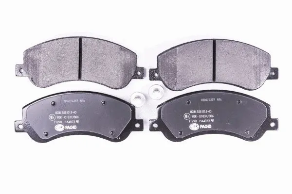 Brake Pad Set, disc brake (8DB 355 015-401)