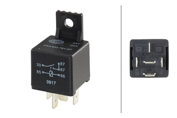Relay, main current