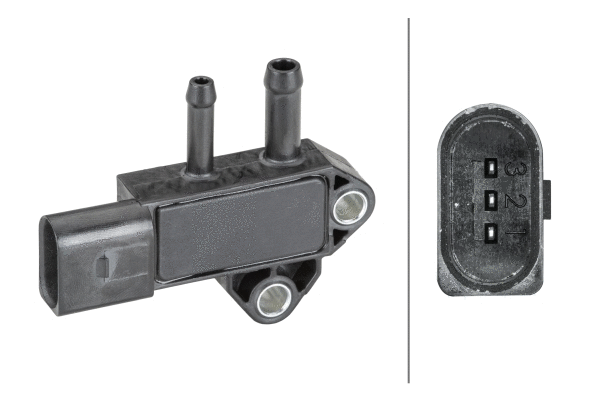 Sensor, exhaust pressure (6PP 009 409-361)