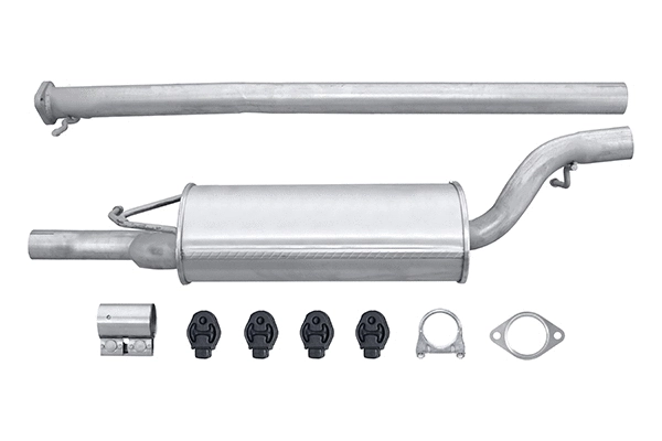 Front Muffler (8LB 366 020-871)