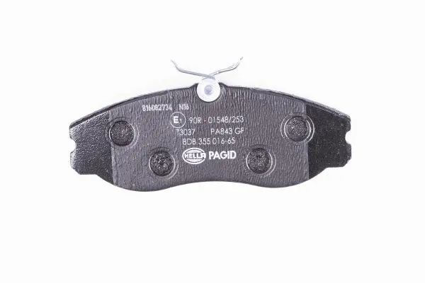 Brake Pad Set, disc brake (8DB 355 016-651)