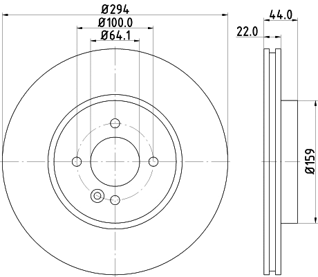 Brake Disc (8DD 355 123-621)