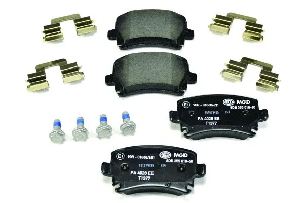 Brake Pad Set, disc brake (8DB 355 010-601)