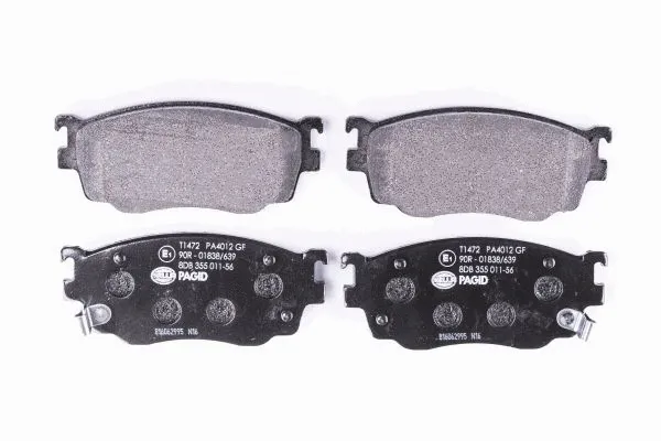 Brake Pad Set, disc brake (8DB 355 011-561)