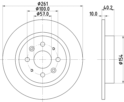 Brake Disc (8DD 355 114-081)