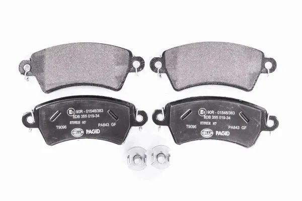 Brake Pad Set, disc brake (8DB 355 019-341)