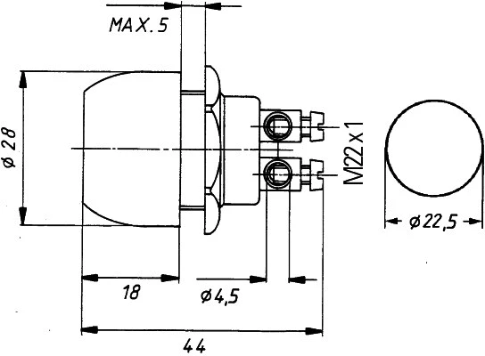Ignition Switch (6JF 001 571-151)