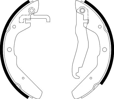 Brake Shoe Set (8DB 355 000-701)