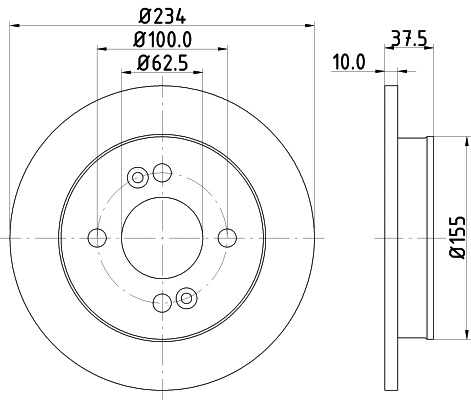 Brake Disc (8DD 355 112-801)