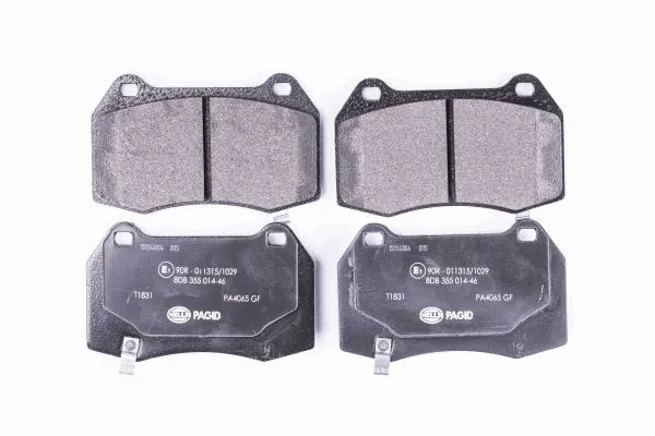 Brake Pad Set, disc brake (8DB 355 014-461)