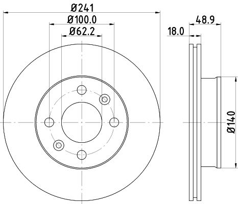 Brake Disc (8DD 355 112-791)