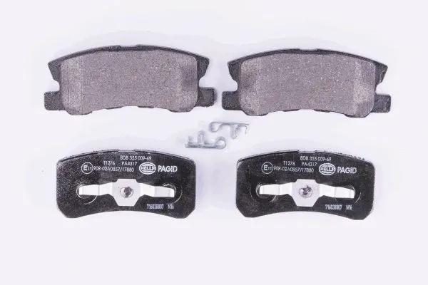 Brake Pad Set, disc brake (8DB 355 009-691)