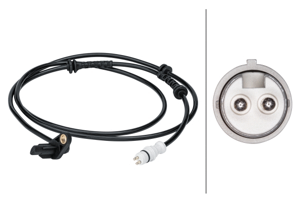 Sensor, wheel speed (6PU 012 679-251)