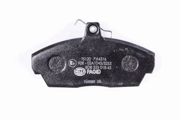 Brake Pad Set, disc brake (8DB 355 018-431)
