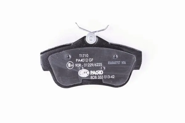 Brake Pad Set, disc brake (8DB 355 013-421)