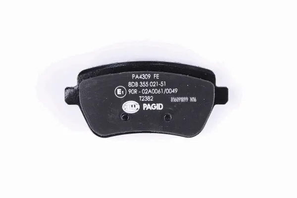 Brake Pad Set, disc brake (8DB 355 021-511)