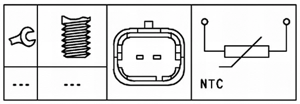 Sensor, coolant temperature