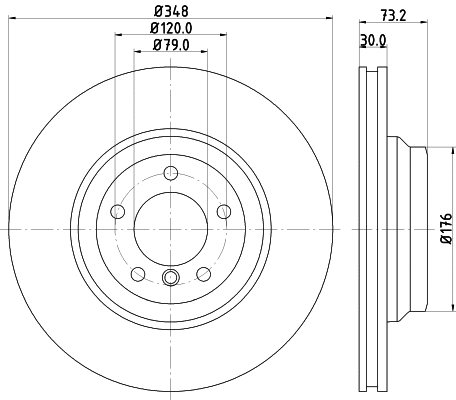 Brake Disc (8DD 355 113-531)
