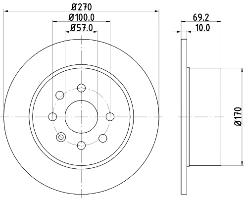 Brake Disc (8DD 355 104-661)