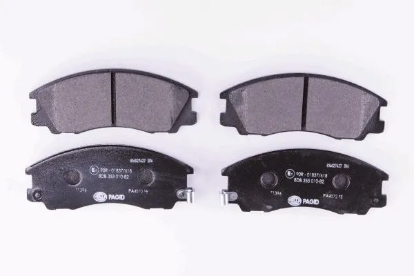Brake Pad Set, disc brake (8DB 355 010-821)