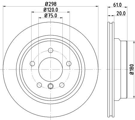 Brake Disc (8DD 355 124-391)