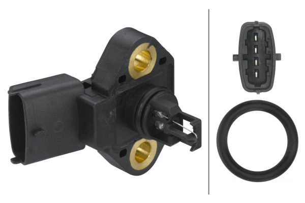 Sensor, intake manifold pressure (6PP 013 400-031)