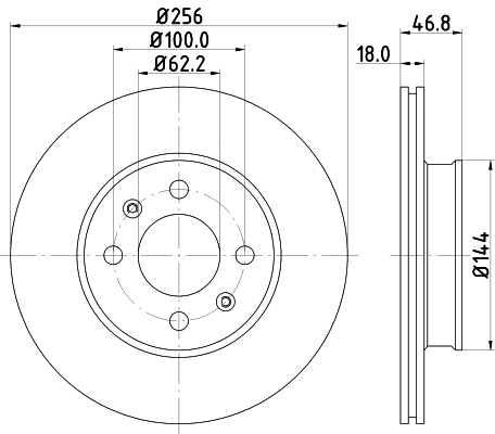 Brake Disc (8DD 355 116-561)